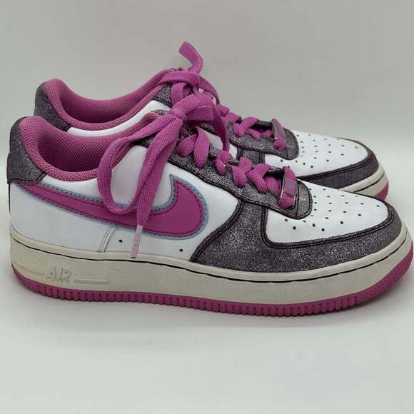 Nike Air Force 1 Low 'Cool Rose' Pink Purple Shimmer 315115-161 - Picture 5 of 10